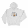 Tell Your Dog I Said Hi Star Emblem Unisex Hoodie White