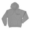 Tell Your Dog I Said Hi Wordmark Unisex Hoodie Grey